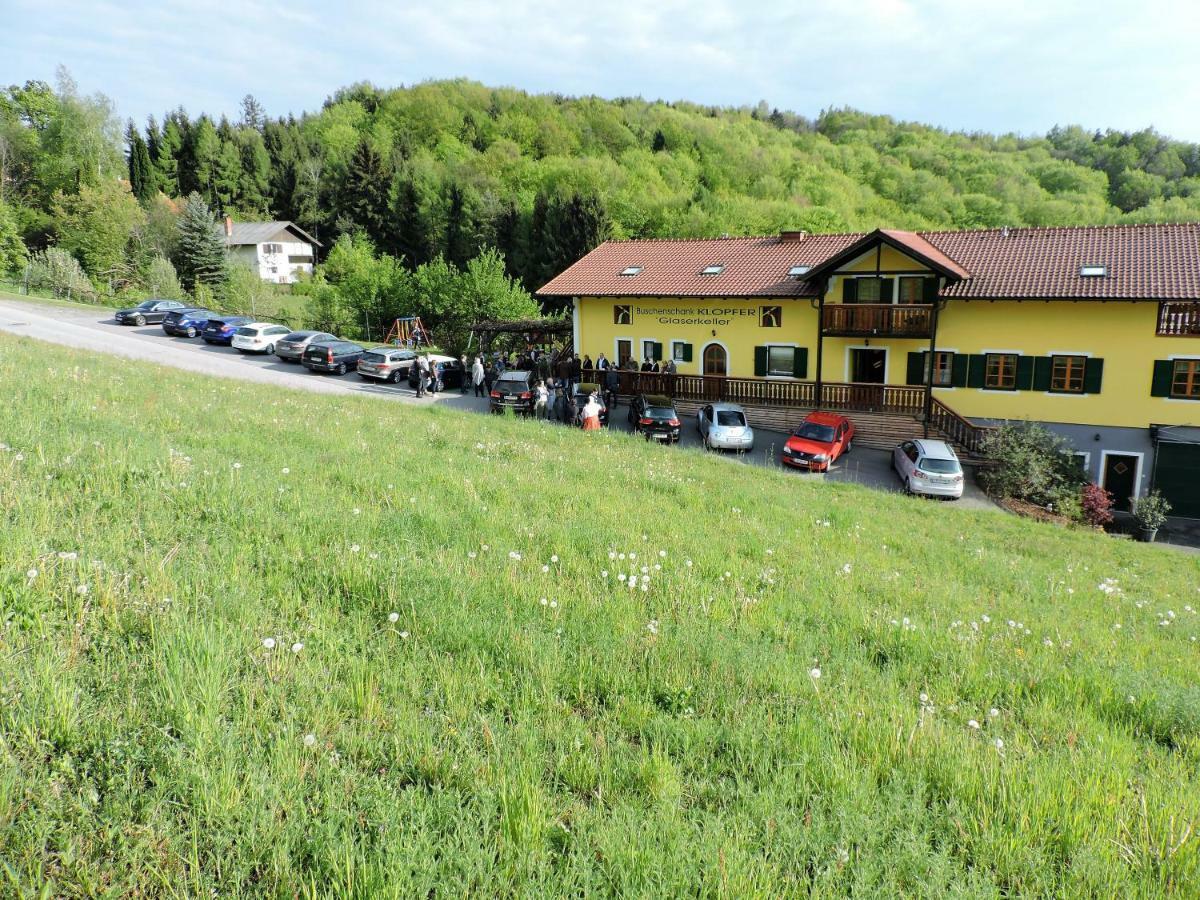 Hotel Gaestezimmer Klopfer Sankt Johann im Saggautal Exteriér fotografie